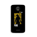 Pubg Winner Winner Case for Moto C Plus  (Design - 177)