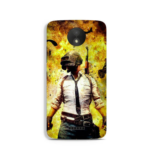 Pubg Case for Moto C Plus  (Design - 180)