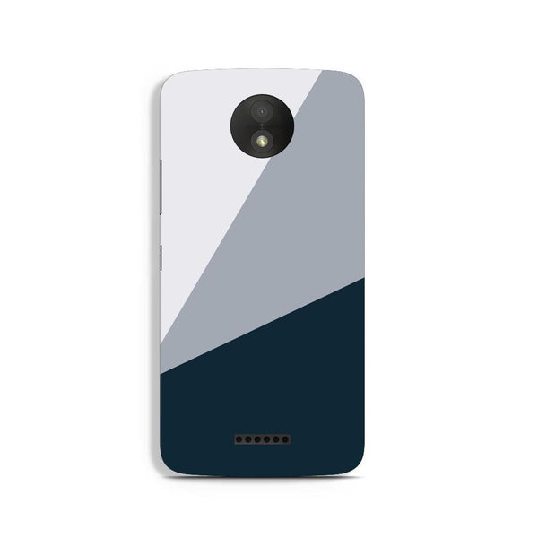 Blue Shade Case for Moto C Plus (Design - 182)