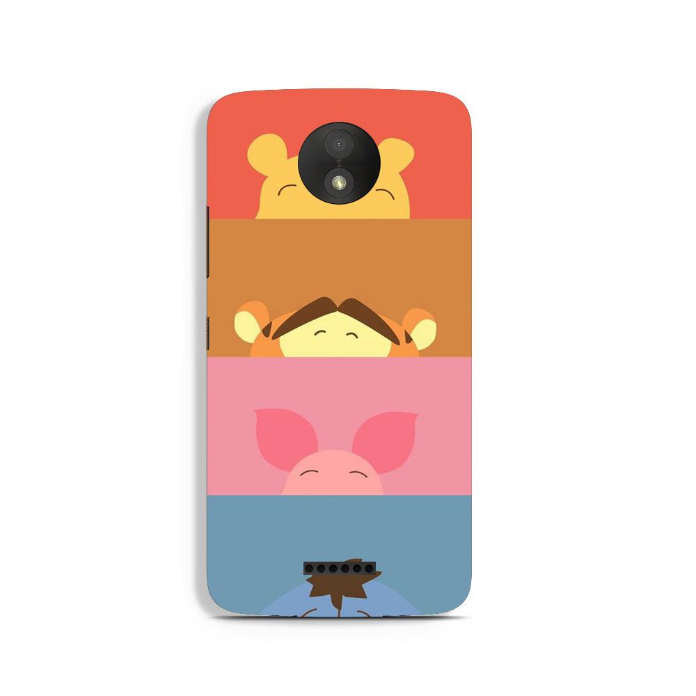 Cartoon Case for Moto C Plus (Design - 183)