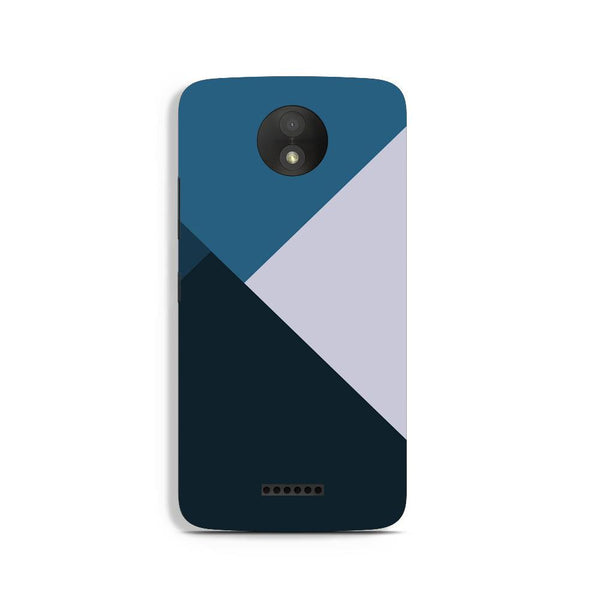 Blue Shades Case for Moto C Plus (Design - 188)