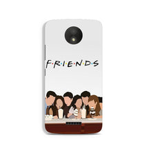 Friends Case for Moto C (Design - 200)