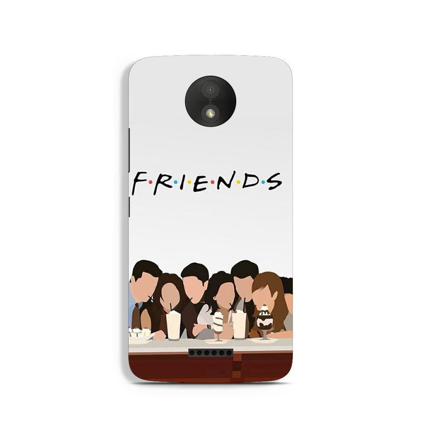 Friends Case for Moto C (Design - 200)