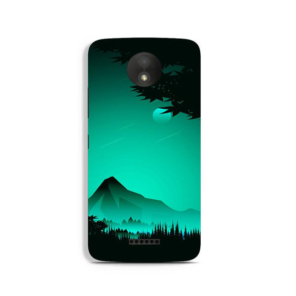 Moon Mountain Case for Moto C Plus (Design - 204)