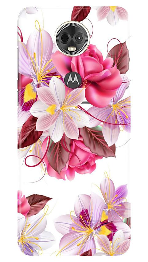 Beautiful flowers Case for Moto E5 Plus
