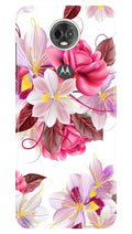 Beautiful flowers Case for Moto E5 Plus