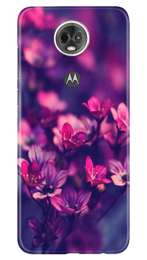 flowers Case for Moto E5 Plus