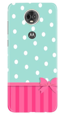 Gift Wrap Mobile Back Case for Moto E5 Plus (Design - 30)