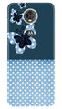White dots Butterfly Case for Moto E5 Plus