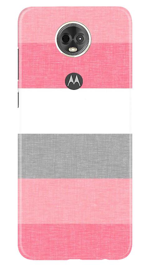Pink white pattern Case for Moto E5 Plus