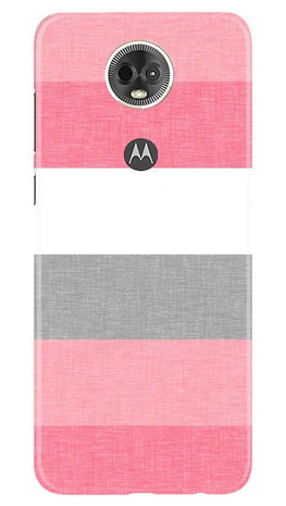 Pink white pattern Case for Moto E5 Plus