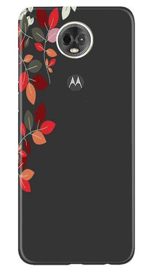 Grey Background Mobile Back Case for Moto E5 Plus (Design - 71)