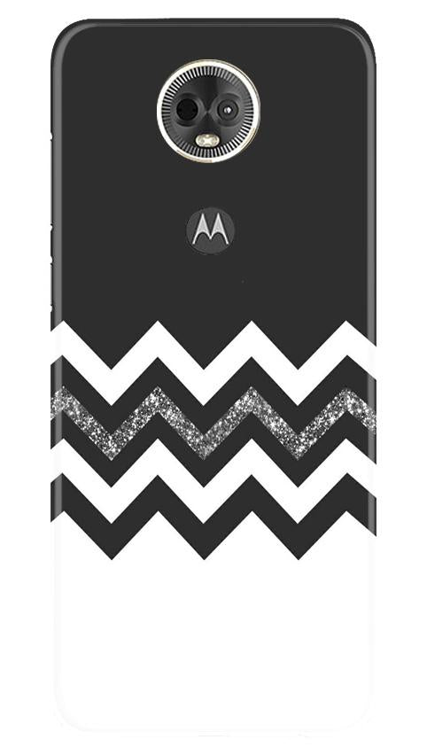 Black white Pattern2Case for Moto E5 Plus