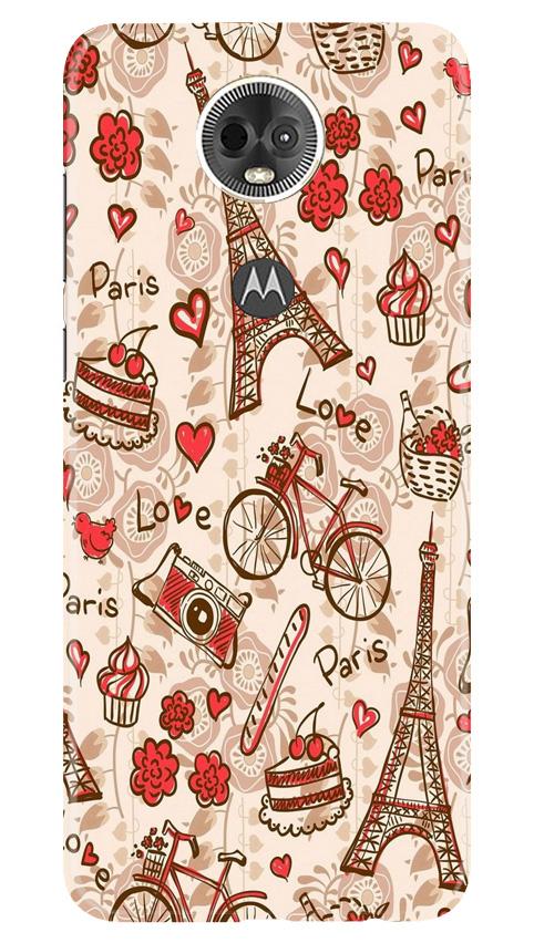 Love Paris Case for Moto E5 Plus  (Design - 103)