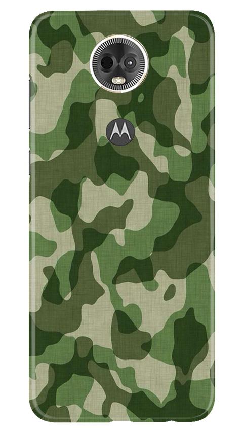 Army Camouflage Case for Moto E5 Plus  (Design - 106)