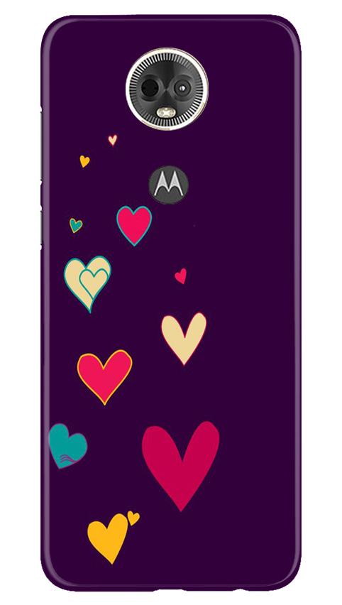 Purple Background Case for Moto E5 Plus  (Design - 107)