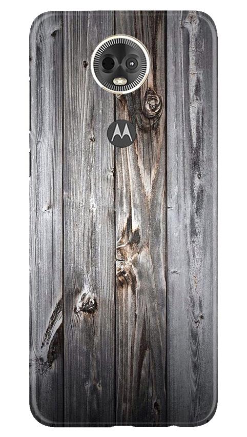 Wooden Look Case for Moto E5 Plus(Design - 114)