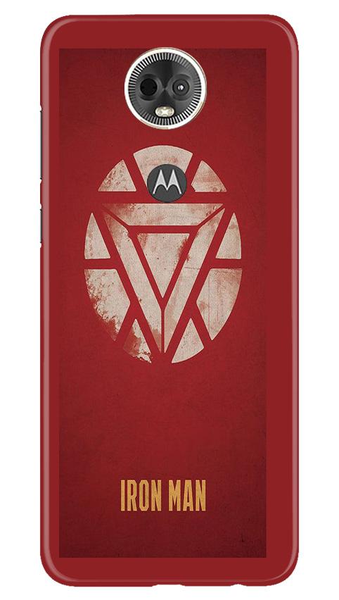 Iron Man Superhero Case for Moto E5 Plus  (Design - 115)