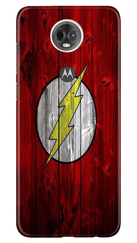 Flash Superhero Case for Moto E5 Plus  (Design - 116)