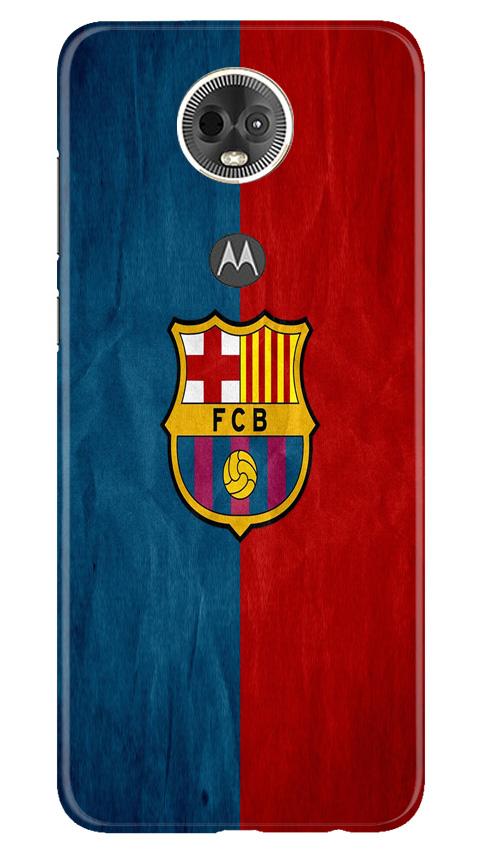 FCB Football Case for Moto E5 Plus  (Design - 123)