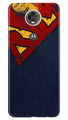 Superman Superhero Case for Moto E5 Plus  (Design - 125)