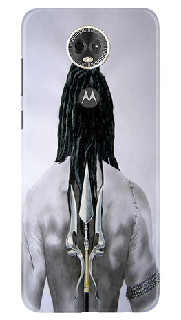 Lord Shiva Case for Moto E5 Plus(Design - 135)