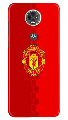 Manchester United Mobile Back Case for Moto E5 Plus  (Design - 157)