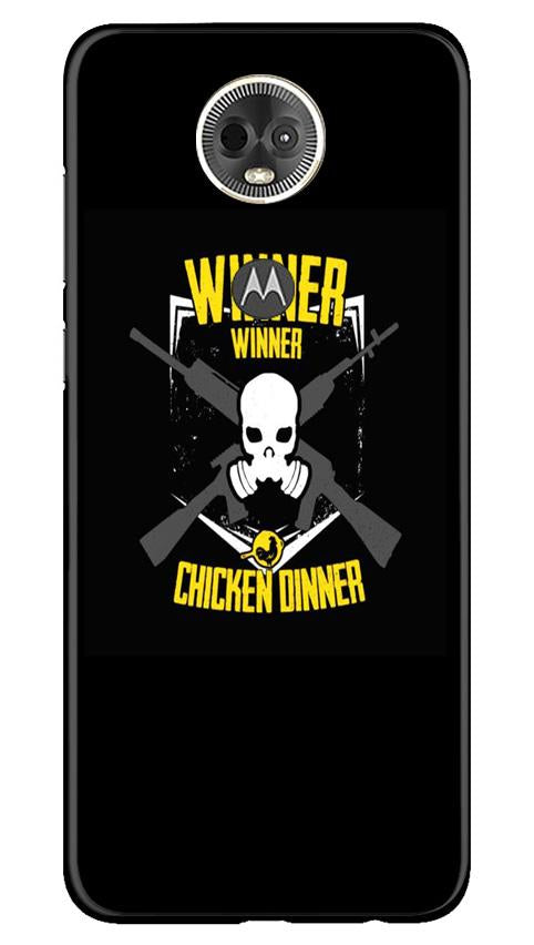 Winner Winner Chicken Dinner Case for Moto E5 Plus  (Design - 178)