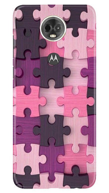Puzzle Mobile Back Case for Moto E5 Plus (Design - 199)
