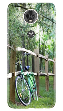 Bicycle Mobile Back Case for Moto E5 Plus (Design - 208)