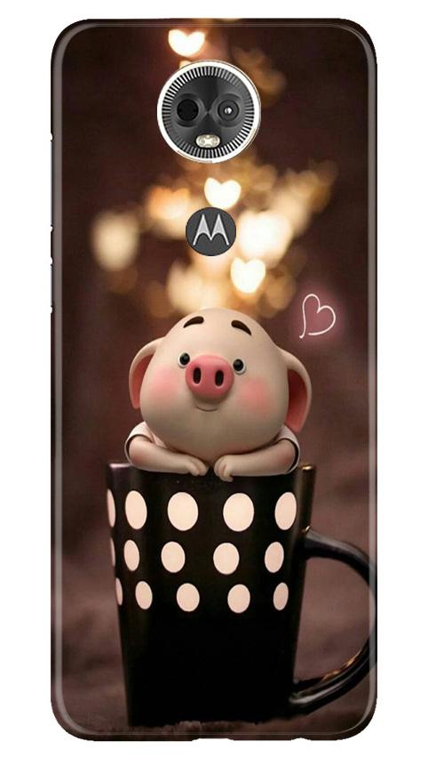 Cute Bunny Case for Moto E5 Plus (Design No. 213)