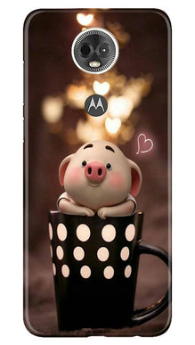 Cute Bunny Mobile Back Case for Moto E5 Plus (Design - 213)