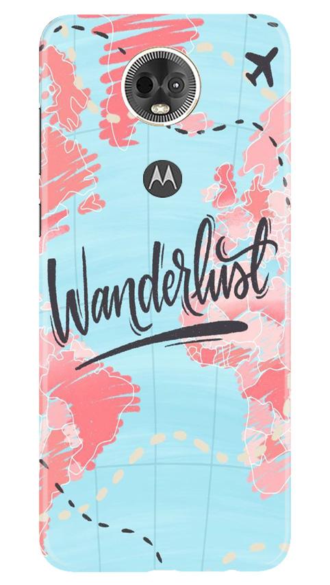 Wonderlust Travel Case for Moto E5 Plus (Design No. 223)