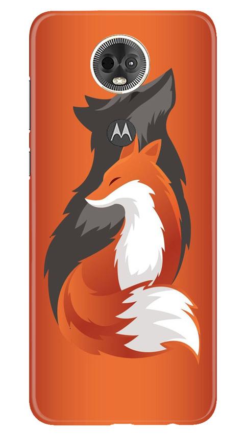 Wolf  Case for Moto E5 Plus (Design No. 224)