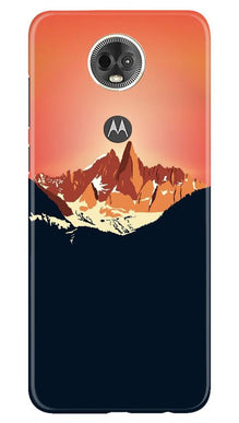 Mountains Mobile Back Case for Moto E5 Plus (Design - 227)
