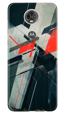 Modern Art Mobile Back Case for Moto E5 Plus (Design - 231)