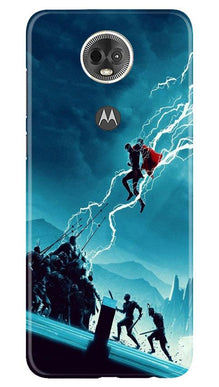 Thor Avengers Mobile Back Case for Moto E5 Plus (Design - 243)