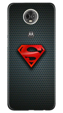 Superman Mobile Back Case for Moto E5 Plus (Design - 247)