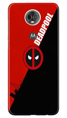 Deadpool Mobile Back Case for Moto E5 Plus (Design - 248)