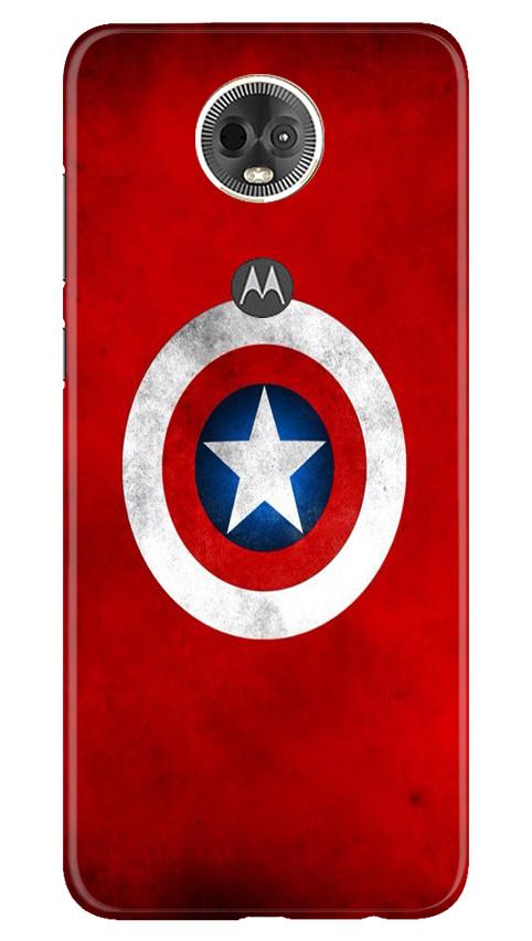 Captain America Case for Moto E5 Plus (Design No. 249)