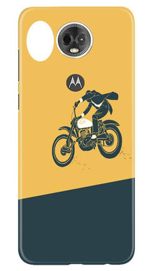 Bike Lovers Mobile Back Case for Moto E5 Plus (Design - 256)