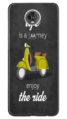 Life is a Journey Mobile Back Case for Moto E5 Plus (Design - 261)