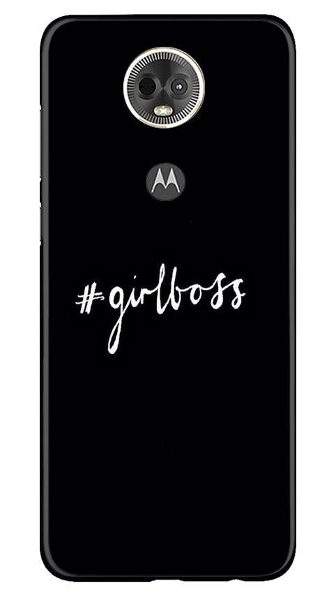 #GirlBoss Case for Moto E5 Plus (Design No. 266)