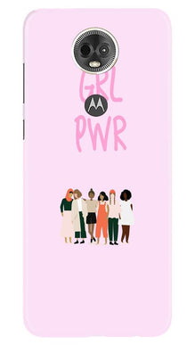 Girl Power Mobile Back Case for Moto E5 Plus (Design - 267)