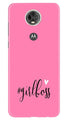 Girl Boss Pink Case for Moto E5 Plus (Design No. 269)