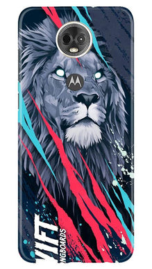 Lion Mobile Back Case for Moto E5 Plus (Design - 278)