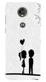 Cute Kid Couple Case for Moto E5 Plus (Design No. 283)