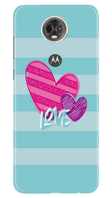 Love Mobile Back Case for Moto E5 Plus (Design - 299)