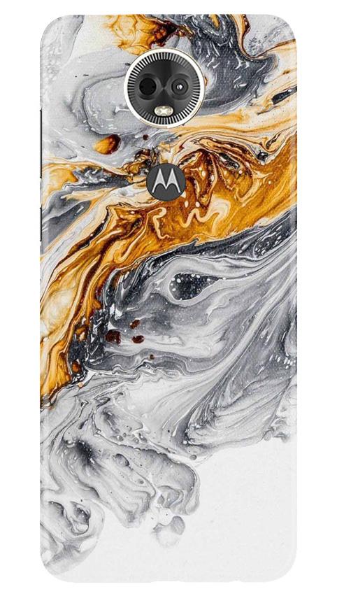 Marble Texture Mobile Back Case for Moto E5 Plus (Design - 310)