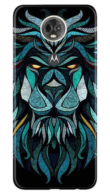 Lion Mobile Back Case for Moto E5 Plus (Design - 314)